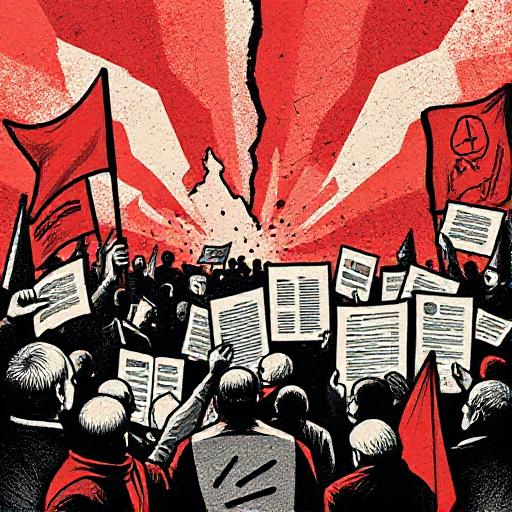 Image générée par intelligence artificielle afin d'illustrer la propagande.