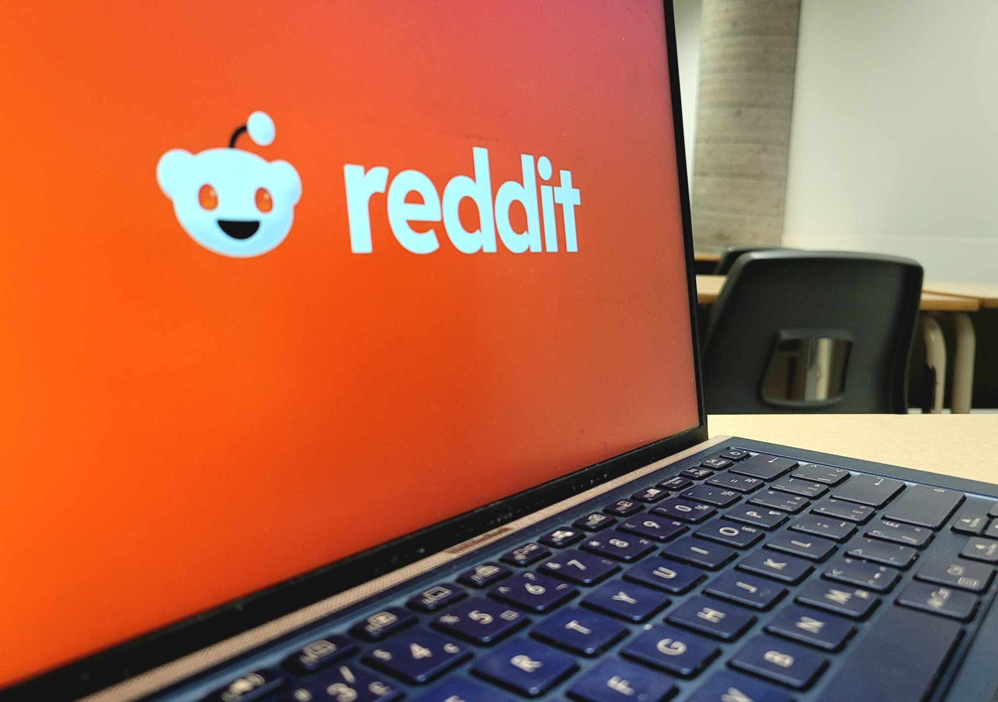 Reddit sur un écran d'ordinateur